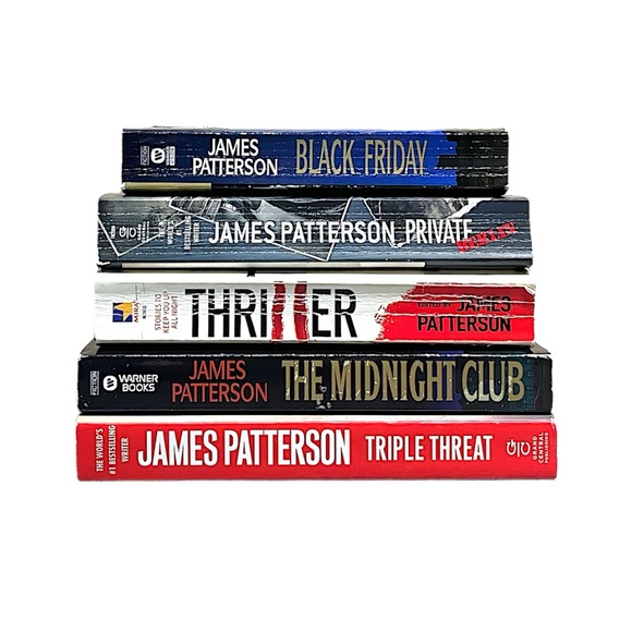 James Patterson - lot of 5 books - Picture 1 of 4